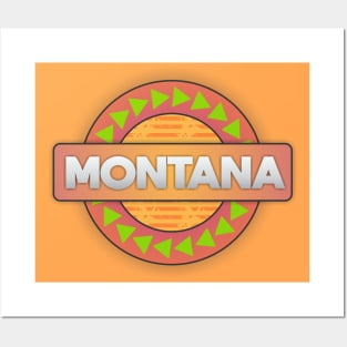 Montana Logo Posters and Art